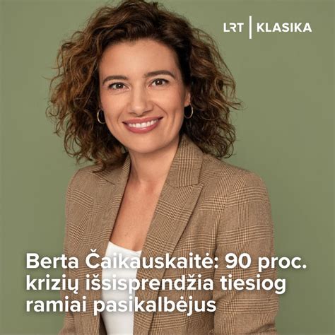 Berta Čaikauskaitė dirbanti su komunikacijos projektais