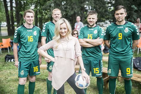 Nuotrauka iš draugiškų futbolo varžybų