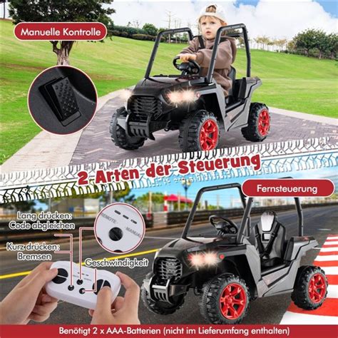 24 voltų elektromobilis vaikams su pulteliu tėvams