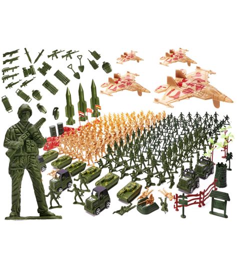 Karinės bazės figūrėlių rinkinys