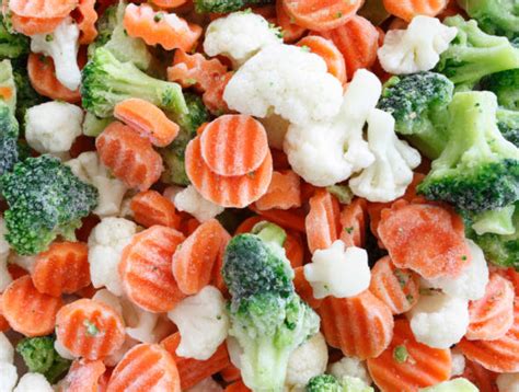 šaldytos daržovės