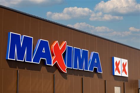 Maxima parduotuvių tinklo logotipas