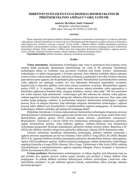 Medžiagiškumas ir laisvas konstravimas vaikų ugdyme