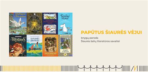 Šiaurės šalių vaikų literatūros knygų viršeliai