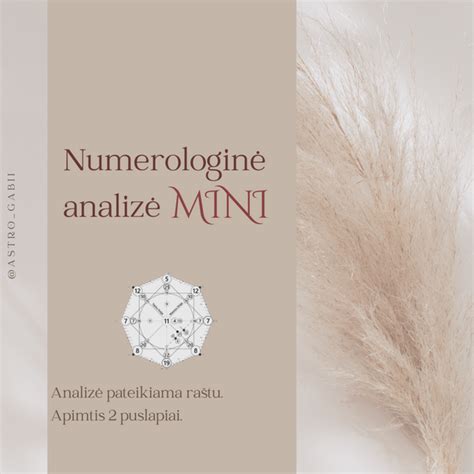numerologinė analizė