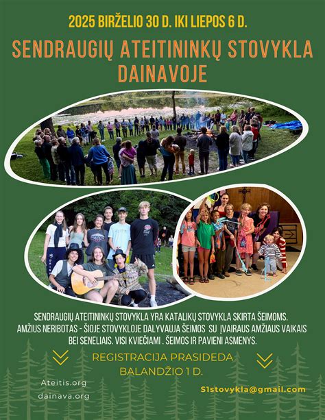 Ateitininkų stovyklos veiklos
