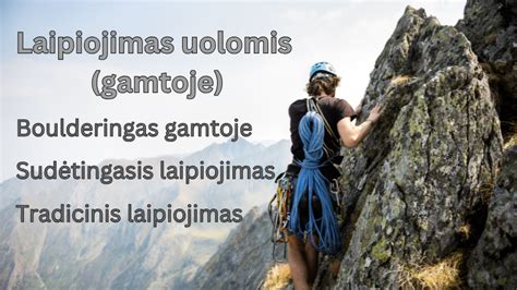 Žmonės, laipiojantys uolomis