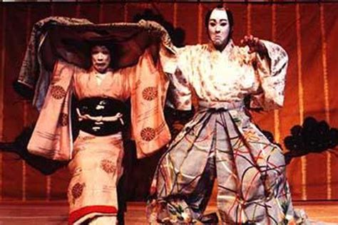 Japonų tradicinio teatro atlikėjas