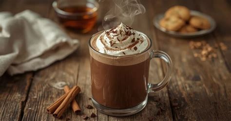 Puodelis karštos kakavos su pienu