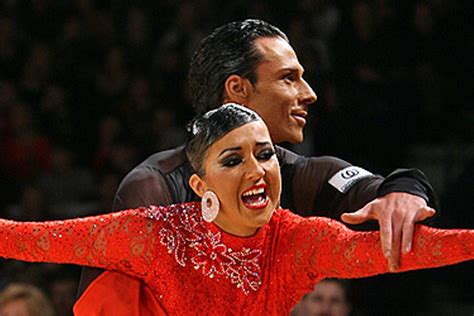 Andrius Kandelis ir jo šokių partnerė Eglė Visockaitė