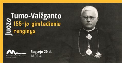 Svarbiausi Juozo Tumo-Vaižganto kūriniai
