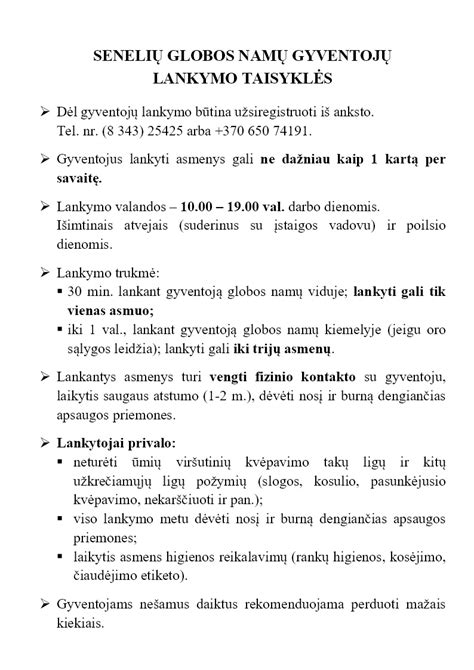 Senelių globos namų paslaugų kainos ir finansavimas