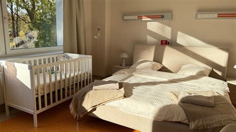 Moderniai įrengta palata vaikų ligoninėje