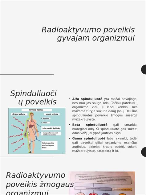 poveikis organizmui