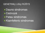 Šeimos medis (genealogija) su genetinės ligos pėdsakais