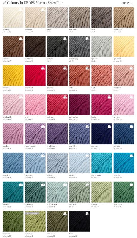 Paletė pastelinių ir tamsių spalvų merino vilnos kelnytėms