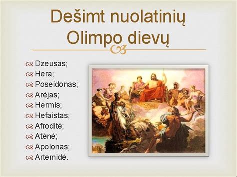 Olimpo dievai kovoja su titanais