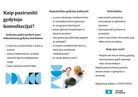 Registracija į gydytojo konsultaciją