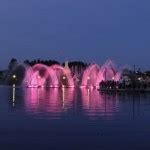 Dauniškio parkas Utenoje su fontanu