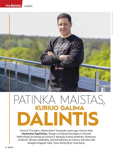 Tomo Ališausko nuotrauka iš laidos 
