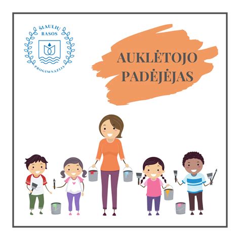 Auklėtojo padėjėjo darbas