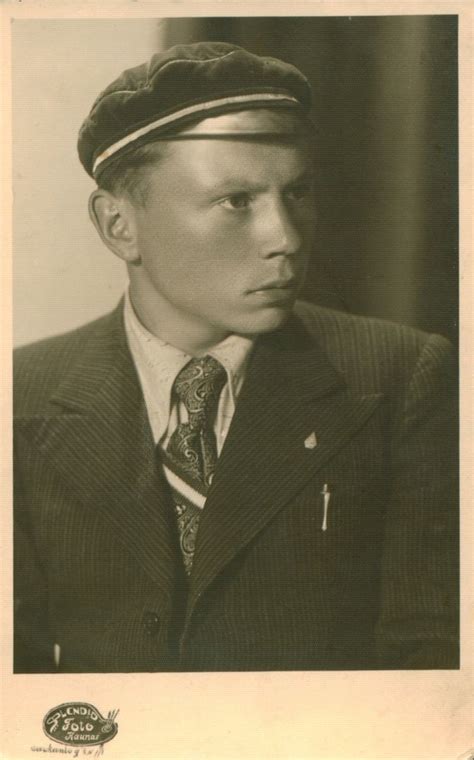 Kazio Bradūno portretas