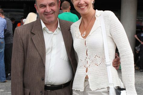 Artūras Orlauskas su žmona Edita