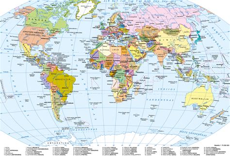 Žemėlapis su šalimis, kurios taiko 