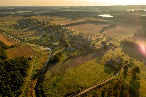 Lietuvos kaimo panorama