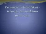 schematiškas antibiotikų veikimo principas