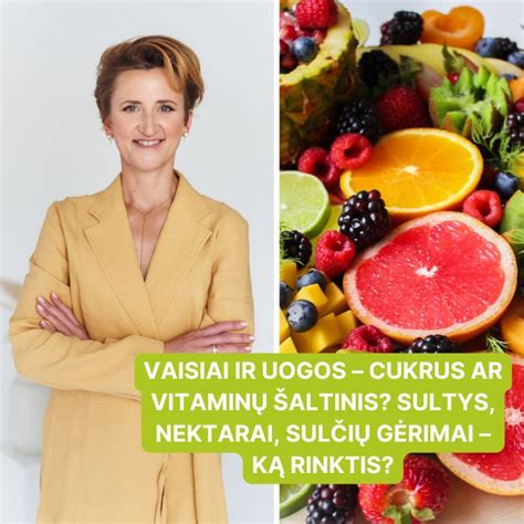 Sveikatai palankūs saldumynai: vaisiai ir uogos