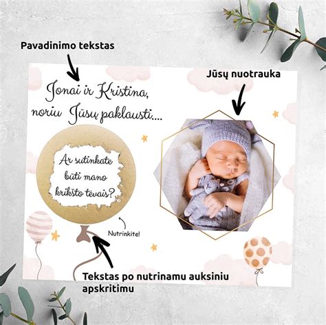 Schema, kas gali būti krikšto tėvais