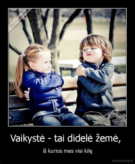 vaikystė kaime