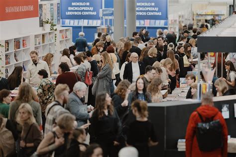Tarptautinės Vilniaus knygų mugės panorama