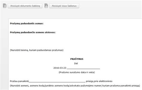 ieškinio dėl išlaikymo vaikui pateikimas teismui