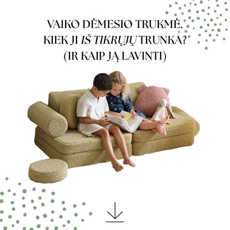 schematinis vaizdas kaip lavinti vaiko dėmesį