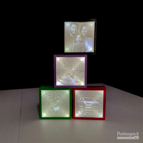 3D rėmelis su vaikų personažais