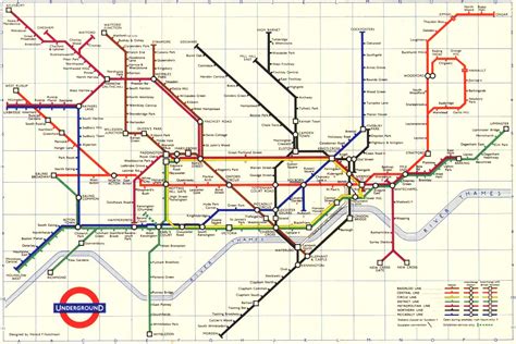 Londono metro schema