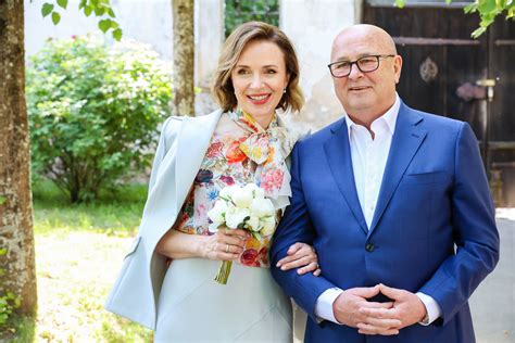 Visvaldas Matijošaitis su žmona Loreta