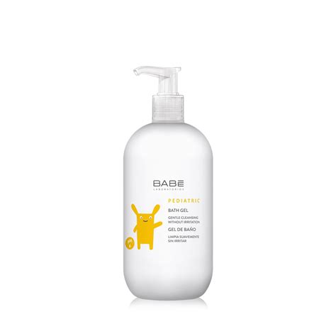 Naudojimo instrukcija Babé Pediatric Bath Gel