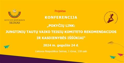 Vaiko teisių komiteto rekomendacijos Lietuvai