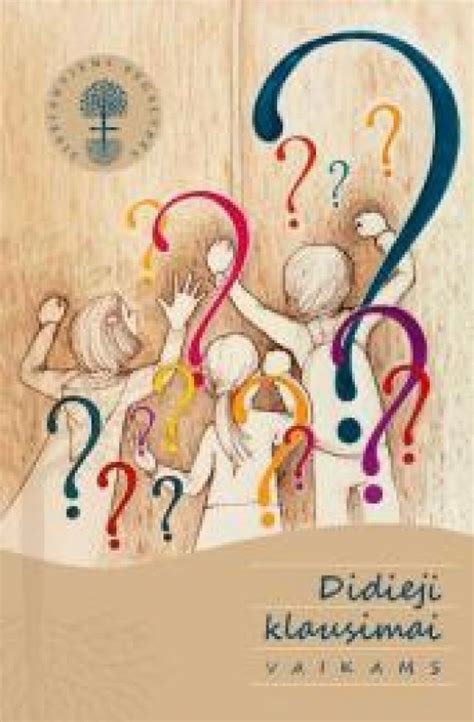 Knygos viršelis „Didieji klausimai vaikams“