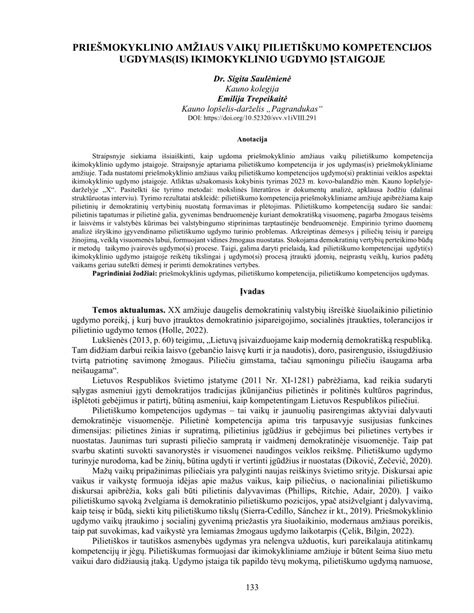 vaikų ugdymo individualizavimo tyrimas