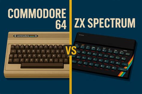 Senoviniai kompiuteriai ZX Spectrum ir Commodore 64