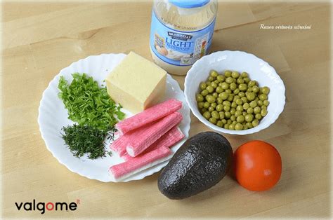 Ingredientai mišrainei