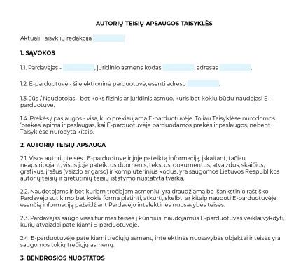 Apsaugos taisyklės - draugiškas nepažįstamasis