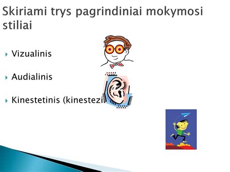 vaikų individualumas ir skirtingi mokymosi stiliai
