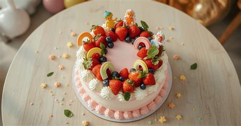 Idėjos vaikiško torto dekoravimui