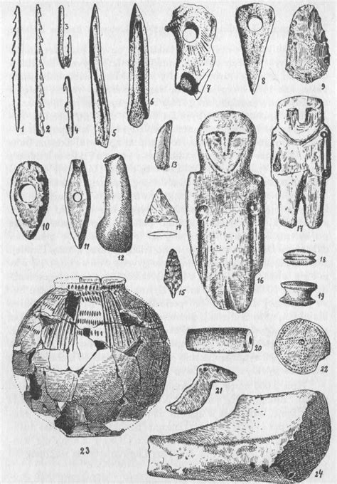 Akmens amžiaus įrankiai ir artefaktai