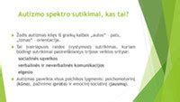 Autizmo spektro sutrikimų paplitimas